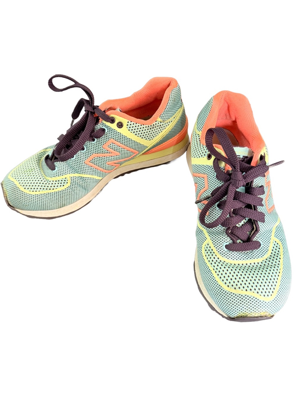 New Balance 574 Woven Running sneakers Teal Women 6.5 | UK 4 | retro colors